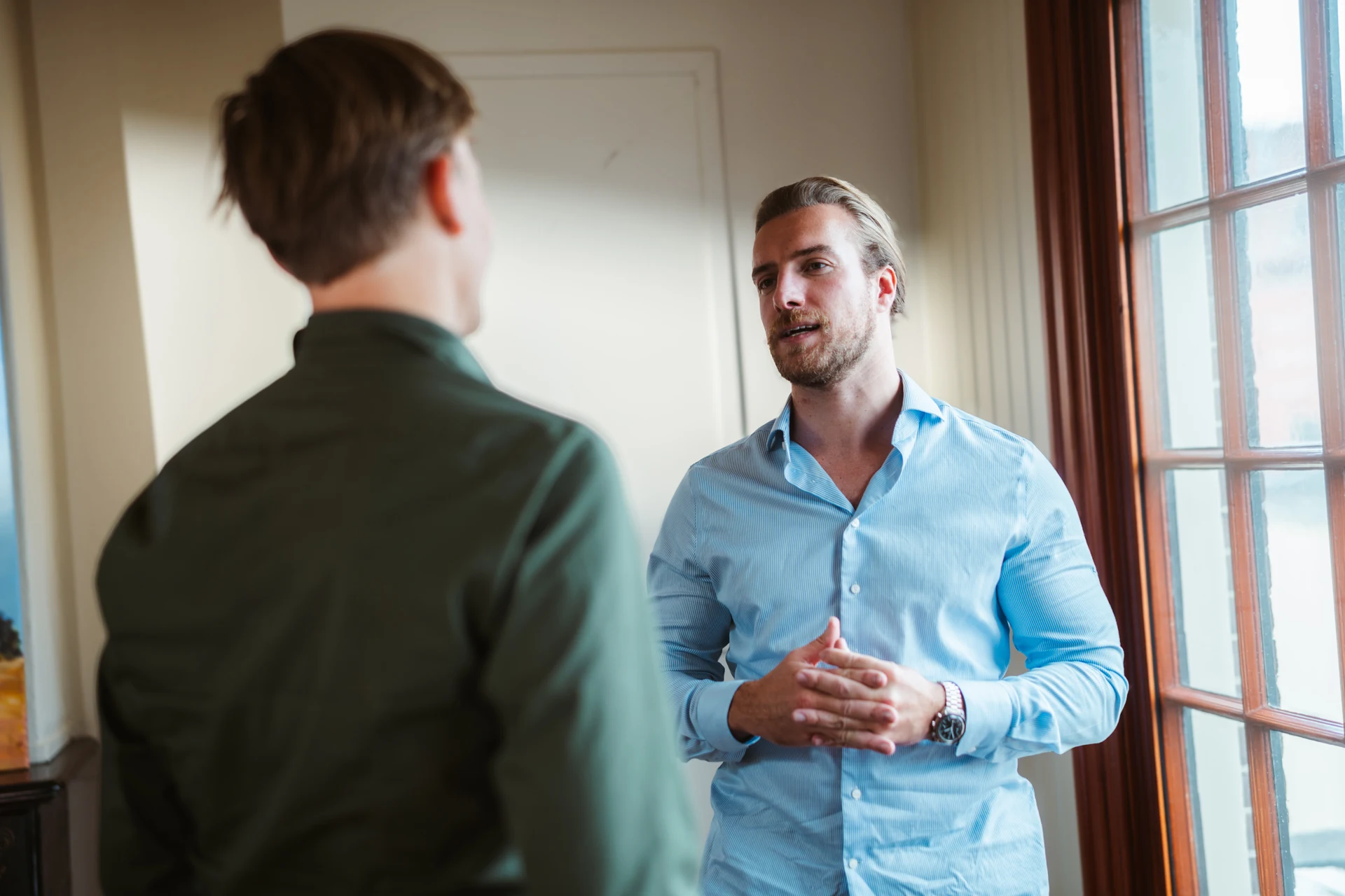 Jelle en Toine beoordelen een financieringsdossier